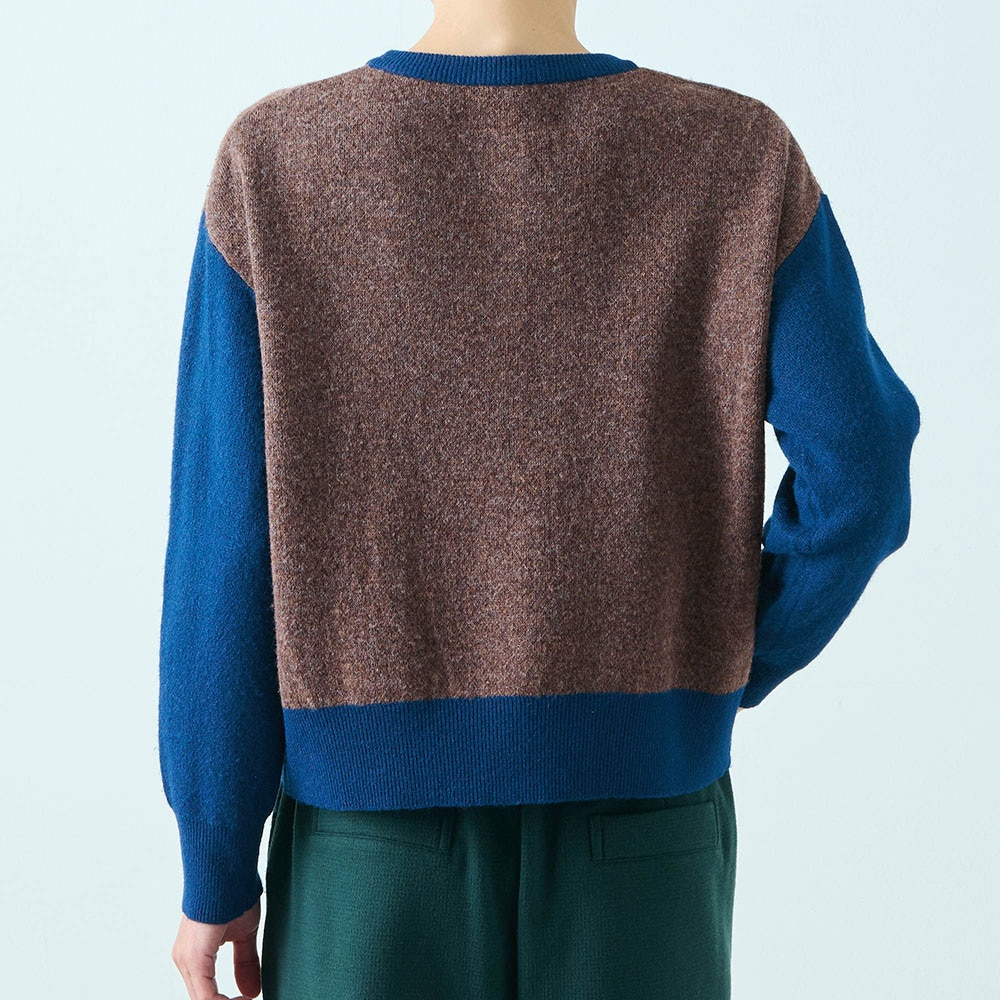 アートデザインニットカーディガン｜通販のベルメゾンネット