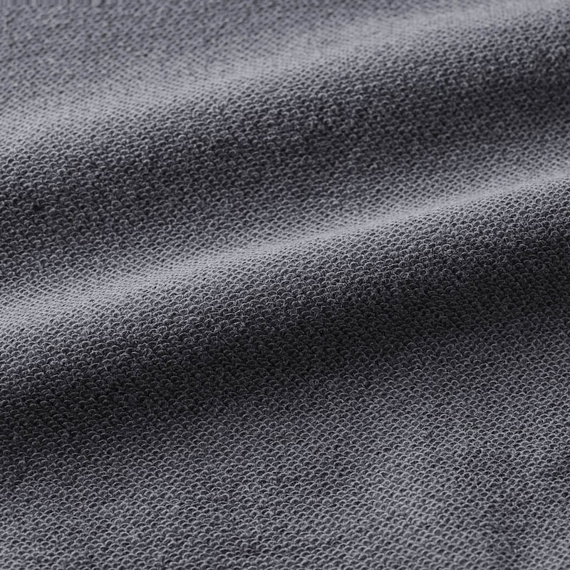 肌にうれしいコットン裏毛素材