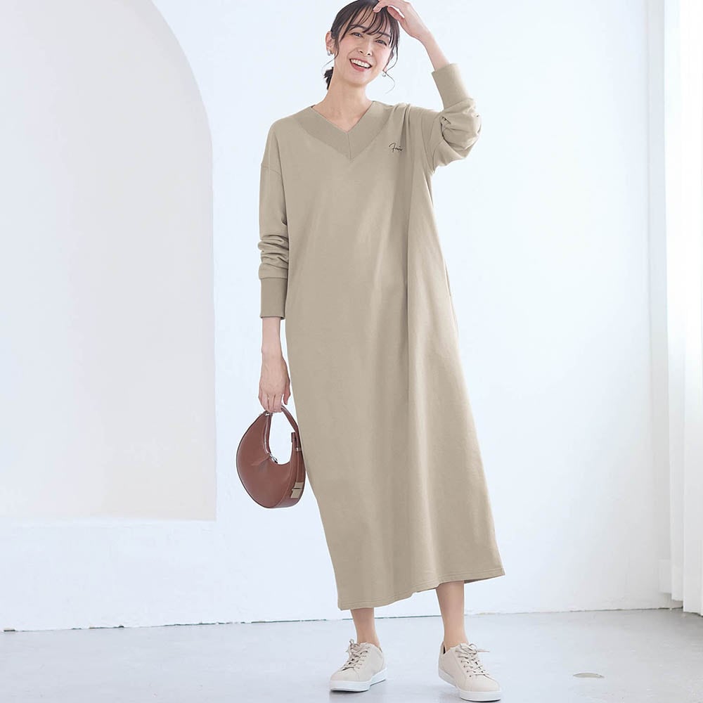 モデル身長169cm／M※写真は撮影用のため身丈+8cmになります。