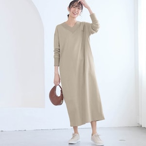 モデル身長169cm／M※写真は撮影用のため身丈+8cmになります。