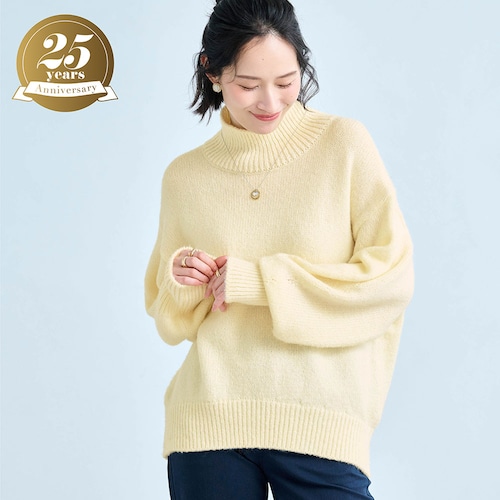 【数量限定】StyleNote25周年記念モヘヤ混ニット［日本製］
