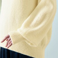 女性らしい柔らかなフォルムの袖