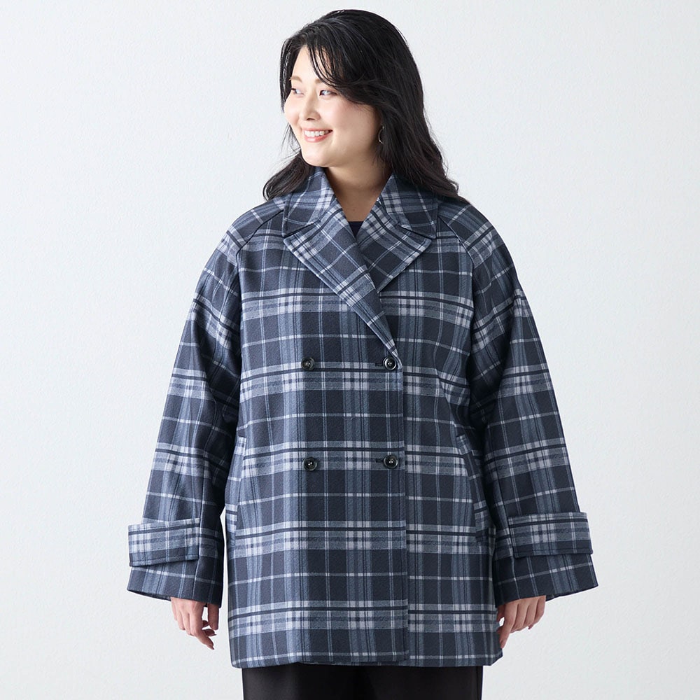 2月4日再値下げ】 オトナシルエットのPコート(スタイルノート