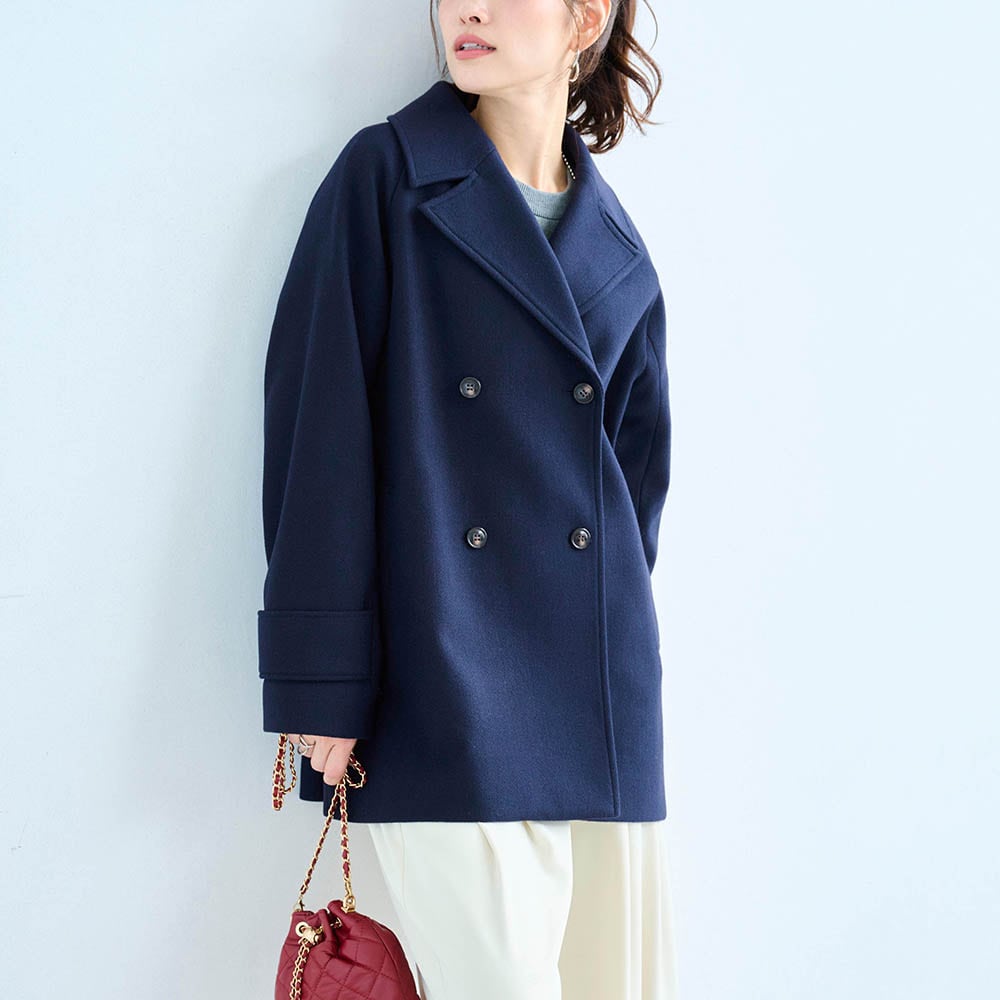 オトナシルエットのPコート(スタイルノート/StyleNote)｜通販の