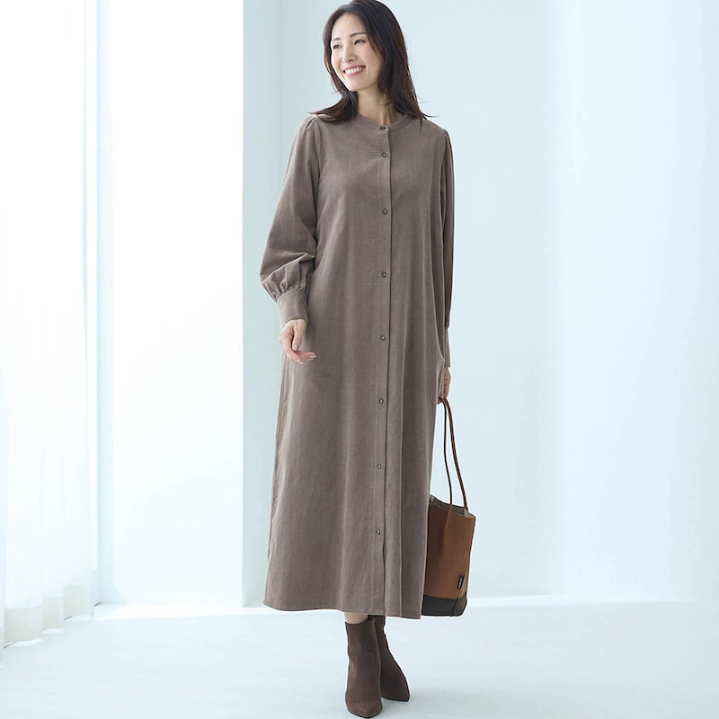 モデル身長173cm／M※写真は撮影用のため着丈+8cmになります。