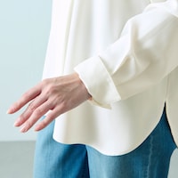 折り返してレースを見せずに着用することも可能