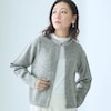 【スタイルノート/StyleNote】ビジュー付きニットカーディガン