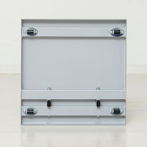 前後に動く隠しキャスター付き/グレー