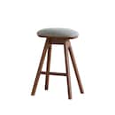 グレー×ブラウン