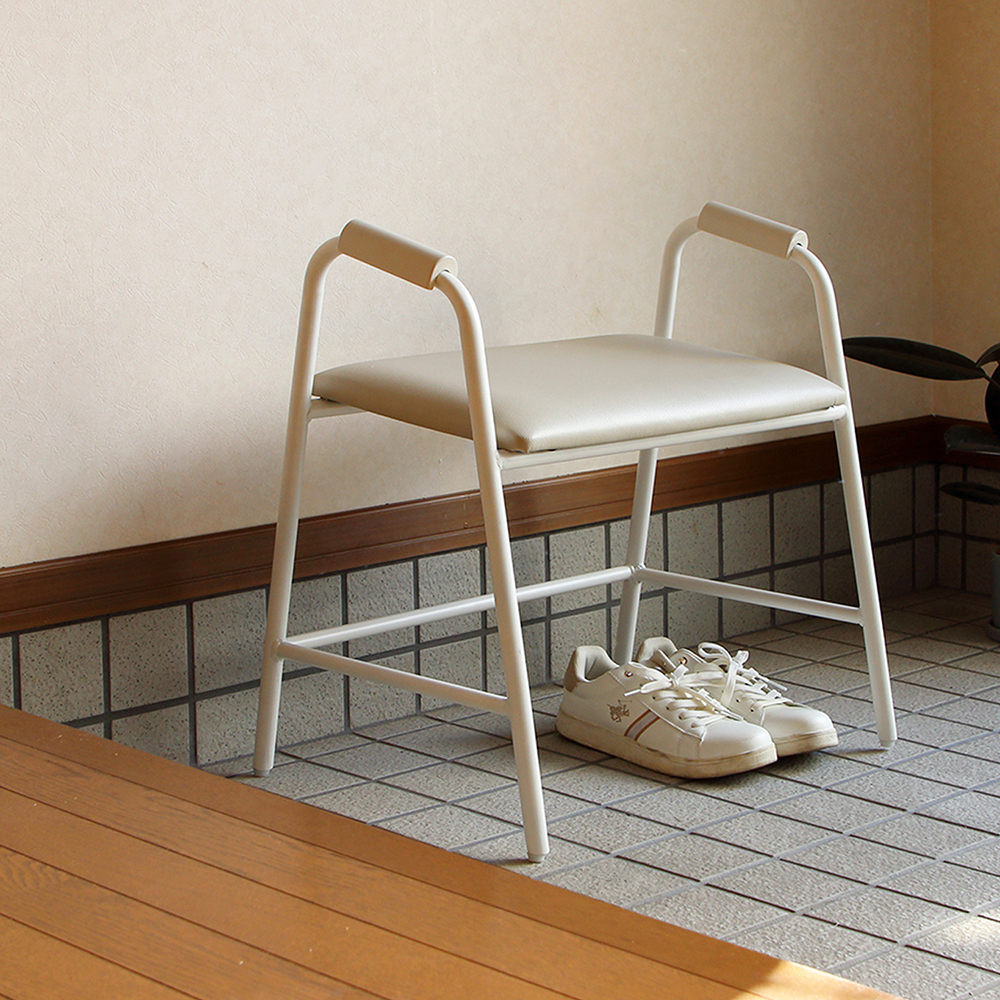 立ち上がりやすい玄関スツール 立ち上がりやすい玄関スツール