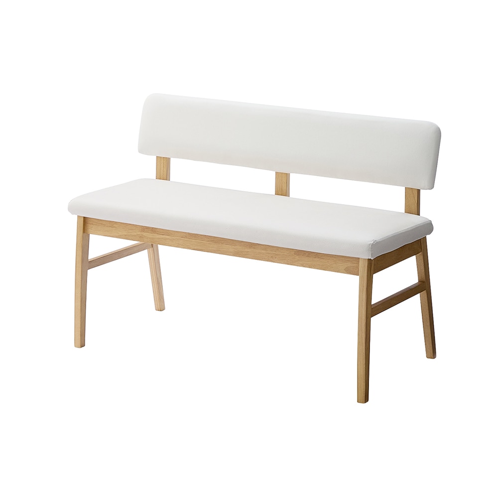 背もたれ付きで座りやすいダイニングベンチ｜通販のベルメゾンネット