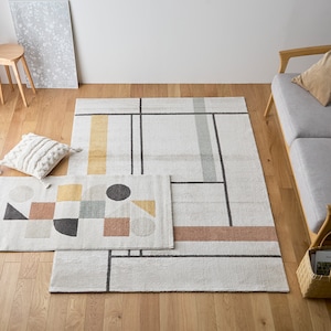 図形 80×140cm・ライン 190×240cm