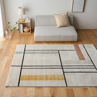 ライン／約133×190cm
