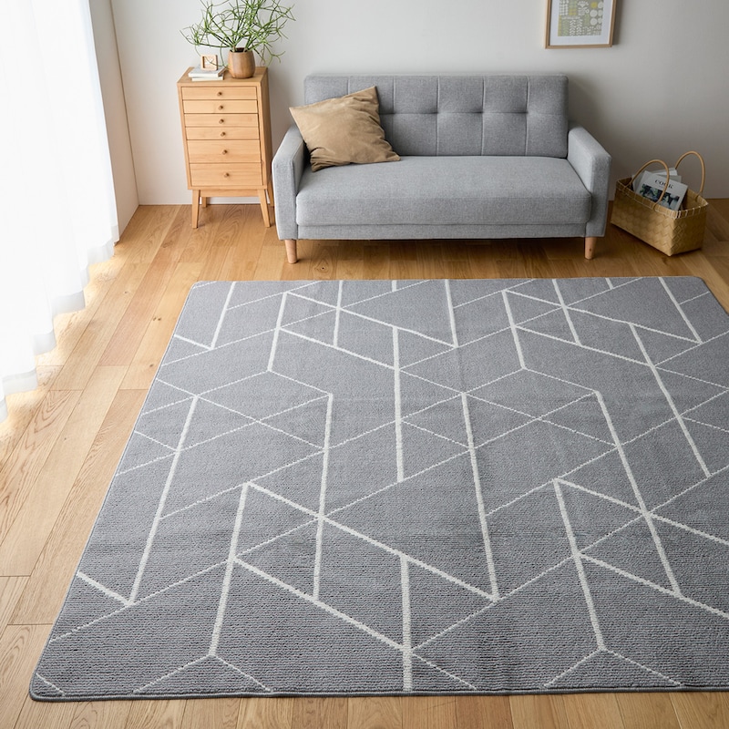 グレー/約180×220cm