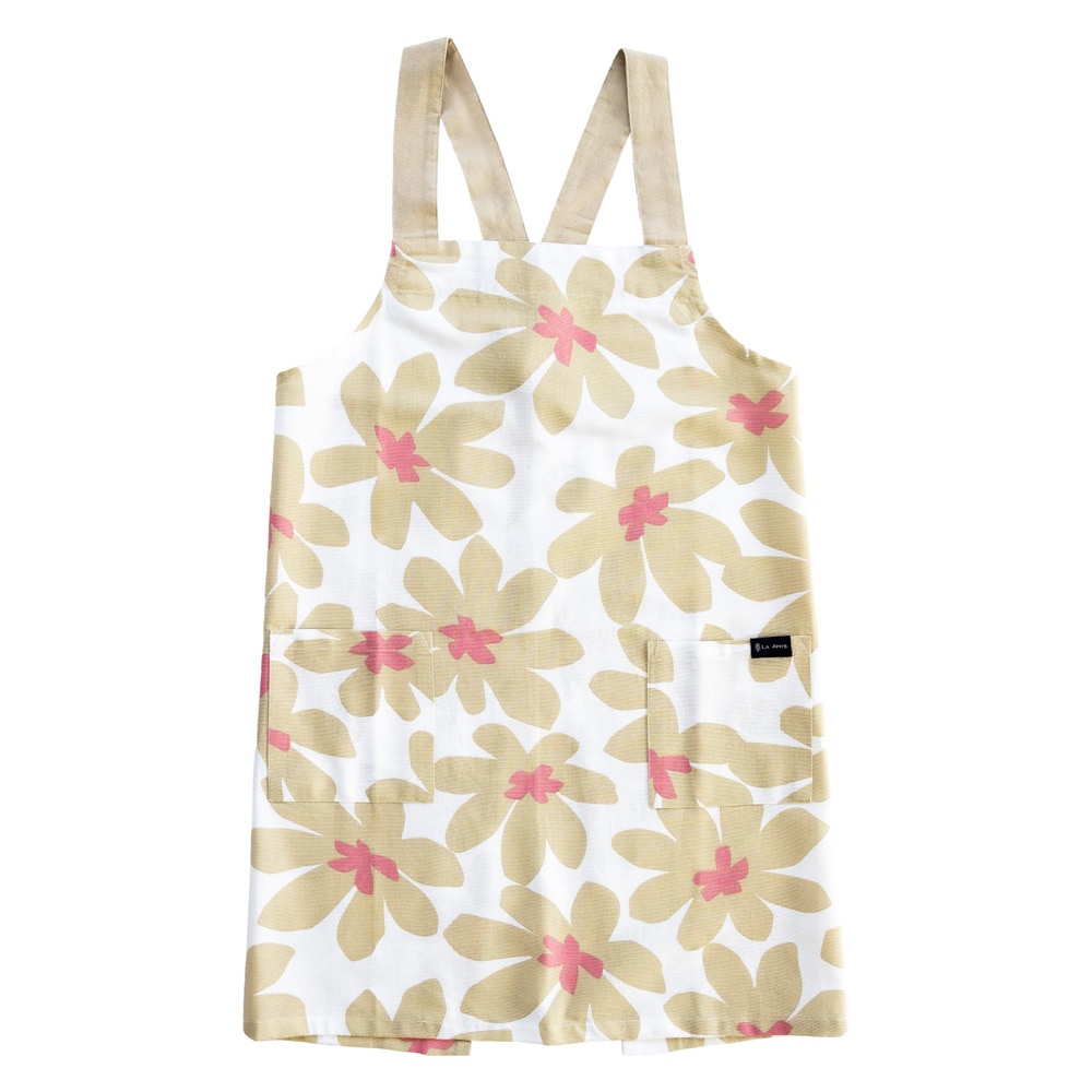 北欧調フラワーデザインのエプロン｜通販のベルメゾンネット