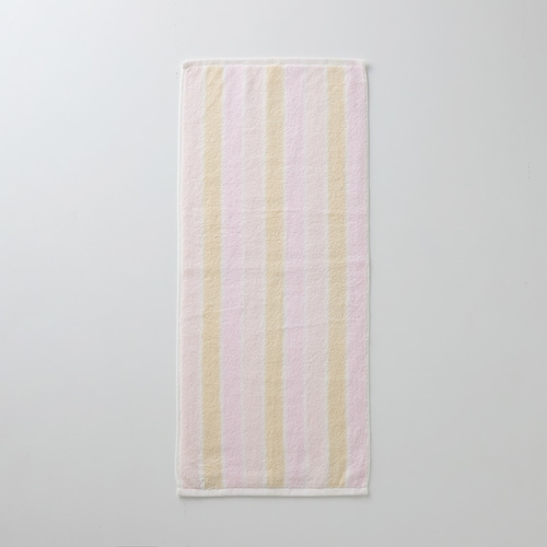 ふんわり無撚糸のデザインタオル＜フェイスタオル2枚／バスタオル1枚＞