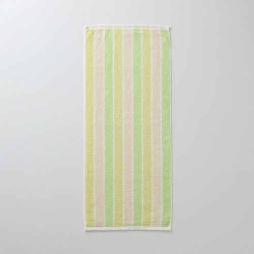 ふんわり無撚糸のデザインタオル＜フェイスタオル2枚／バスタオル1枚＞