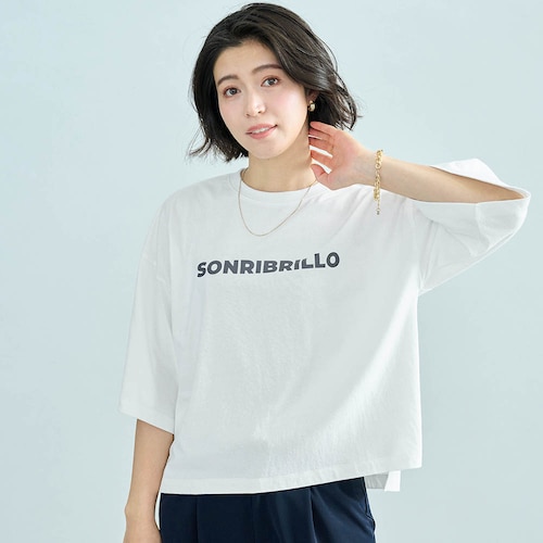 コットンロゴTシャツ