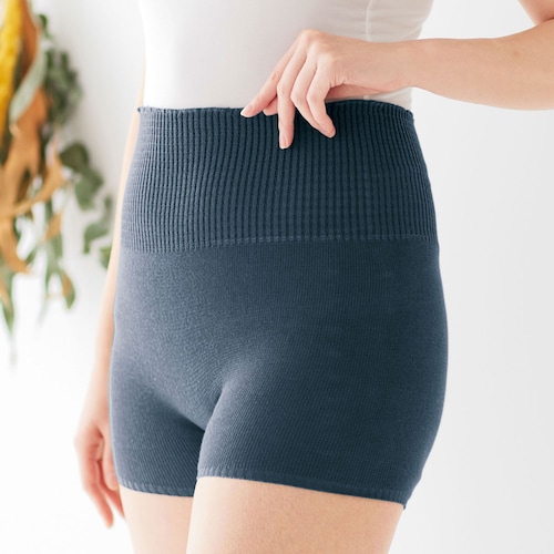 【定期お届け】［M～Lサイズ］ 綿混薄手オーバーパンツ ：2回シリーズ