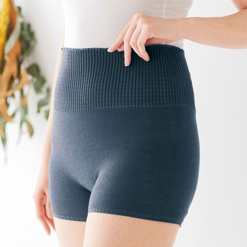 【定期お届け】［L～LLサイズ］ 綿混薄手オーバーパンツ ：2回シリーズ