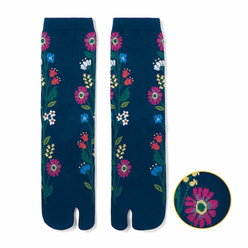 おしゃれを楽しむtabi型ソックス