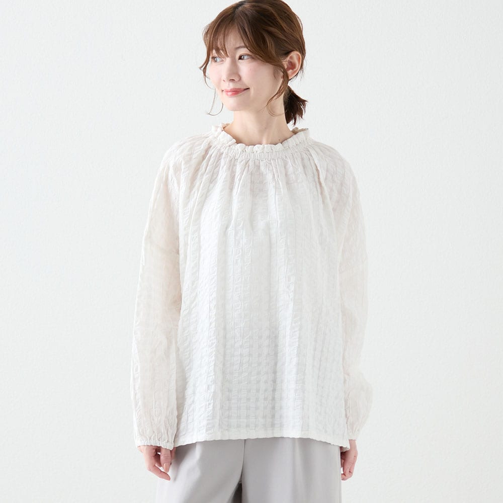 2WAYサッカーブラウス｜通販のベルメゾンネット