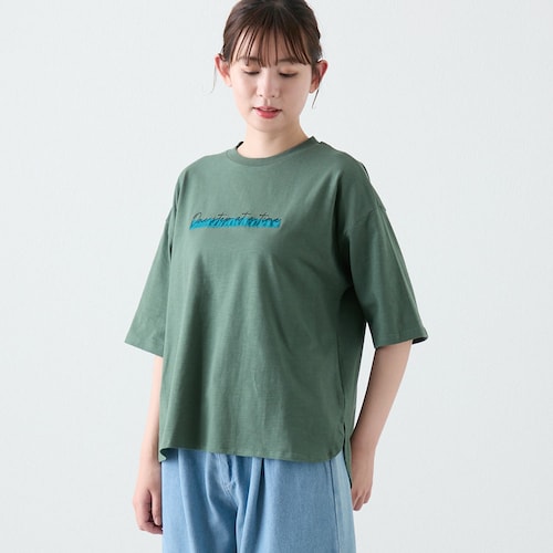 ラウンドロゴTシャツ