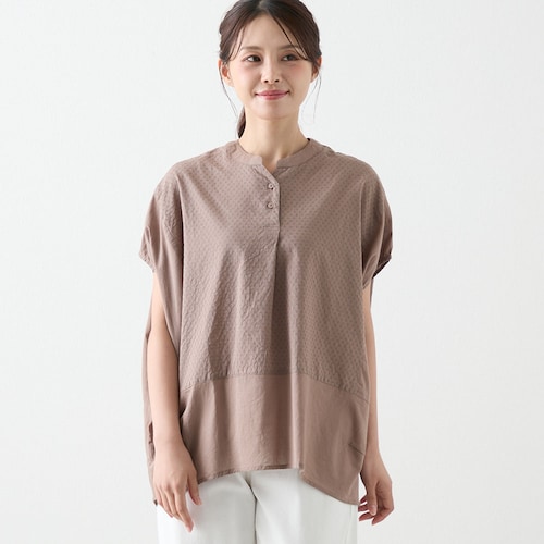 コットンドビーコクーンブラウス