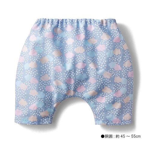 【クリアランス】【1回のみお届け】[サルエルパンツ] 印刷済み！手縫いで簡単ベビー小物手作りキット