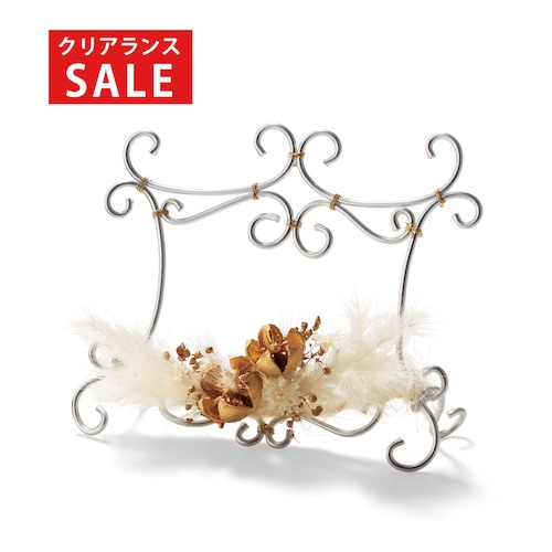 【クリアランス】【1回のみお届け】[シルバー] ワイヤーワークを楽しむフラワーアレンジ手作りキット