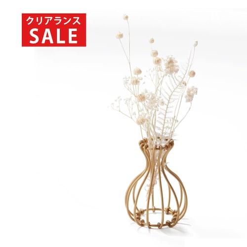 【クリアランス】【1回のみお届け】[ゴールド] ワイヤーワークを楽しむフラワーアレンジ手作りキット