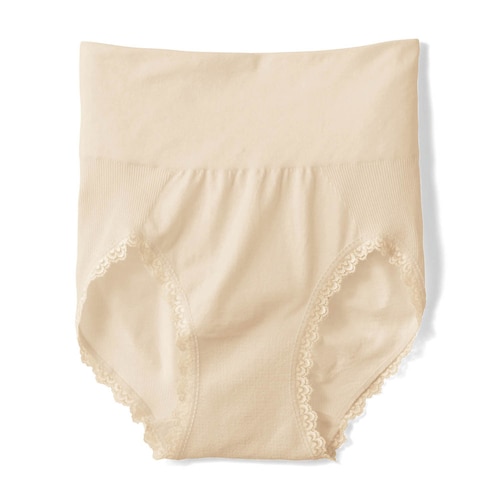 【クリアランス】【1回のみお届け】[アイボリーベージュ][Mサイズ] ソフトフィット成型ショーツ