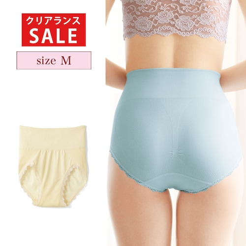 【クリアランス】【1回のみお届け】[クリーム][Mサイズ] ソフトフィット成型ショーツ