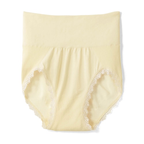 【クリアランス】【1回のみお届け】[クリーム][LLサイズ] ソフトフィット成型ショーツ