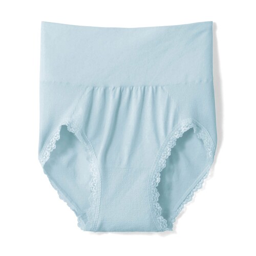 【クリアランス】【1回のみお届け】[サックス][LLサイズ] ソフトフィット成型ショーツ