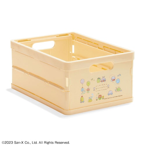 【クリアランス】【1回のみお届け】[みにっコとあそぼ] 「すみっコぐらし」小さな折りたたみコンテナ
