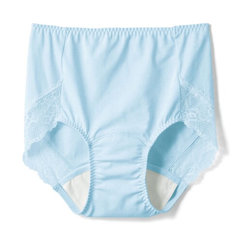 【クリアランス】【1回のみお届け】[サックス][Mサイズ] 急なショーツトラブルの日も安心 毎日ビューティーショーツ