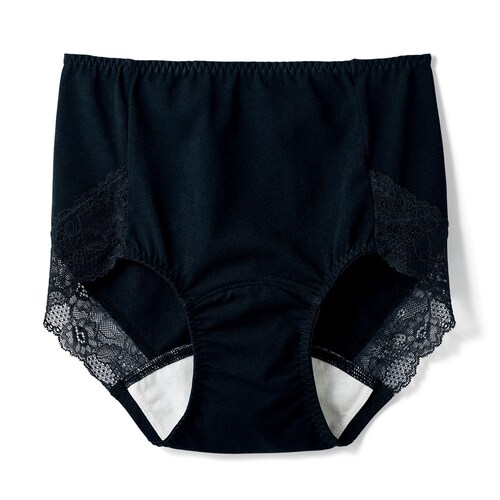 【クリアランス】【1回のみお届け】[ブラック][Lサイズ] 急なショーツトラブルの日も安心 毎日ビューティーショーツ