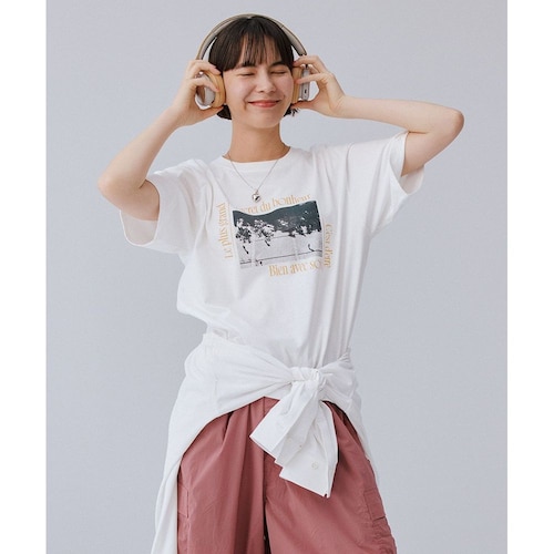 【UNFILO／アンフィーロ】 UNFILO CLEAN Tee-MARKET