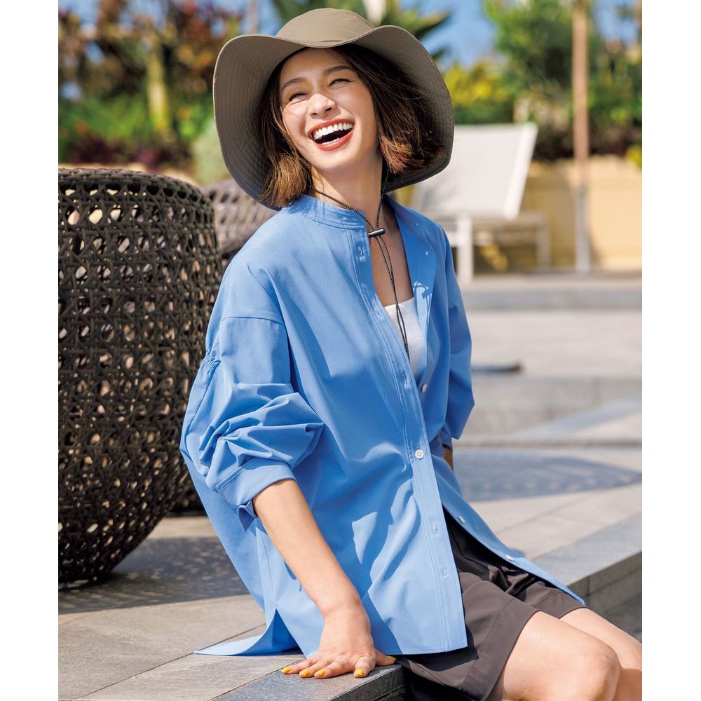 【オンワード樫山】【UNFILO/アンフィーロ】ラッシュガード オーバーシャツ