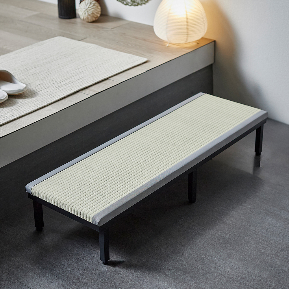 【ベルメゾン】い草・樹脂畳天板が選べるスチール脚玄関踏み台 【木目調天板も!】 【ベルメゾン】い草・樹脂畳天板が選べるスチール脚玄関踏み台 【木目調天板も!】