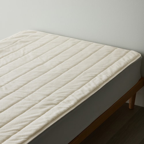 マイクロファイバーの置くだけ敷きパッド ＜シングル＞