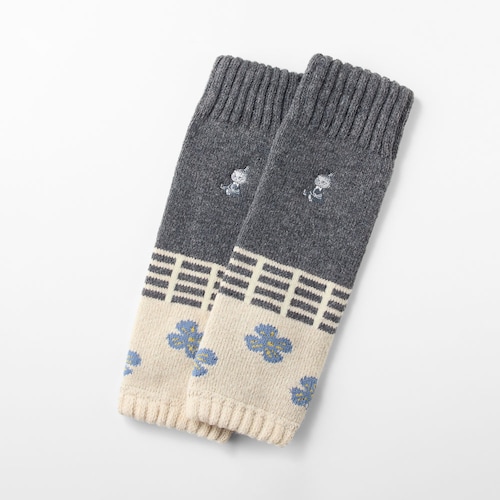 ウール混レッグウォーマー「ムーミン」