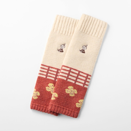 ウール混レッグウォーマー「ムーミン」