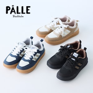 【ポレ/PALLE】レースアップサイドラインスニーカー