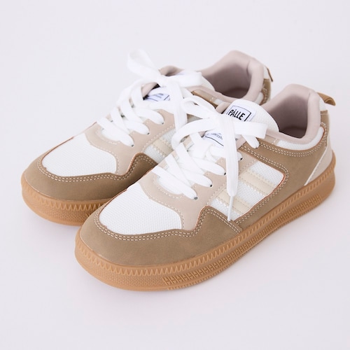 レースアップサイドラインスニーカー