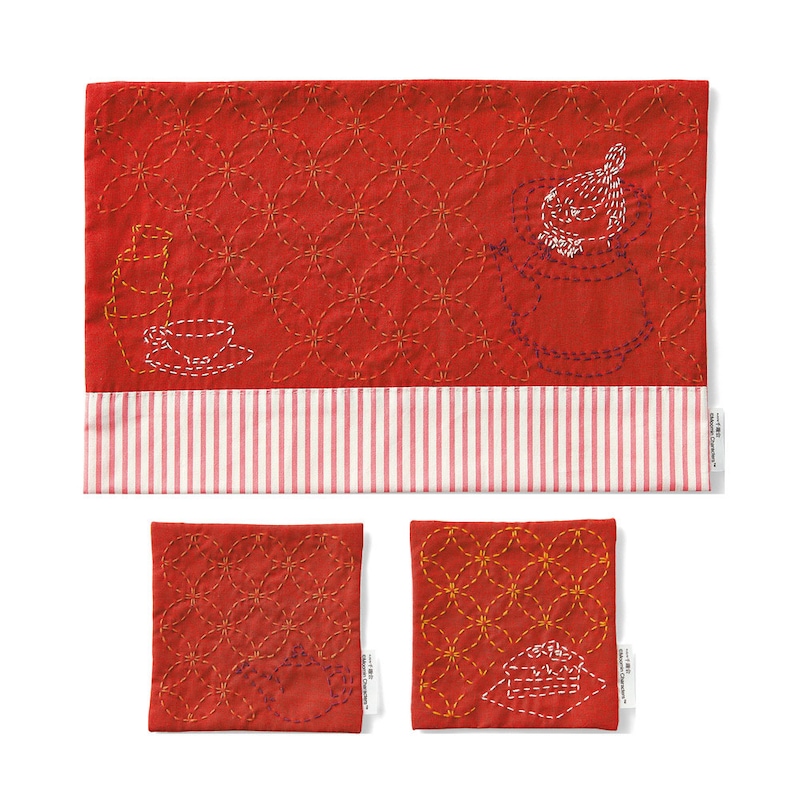 ティーマット＆コースター リトルミイ●ティーマット:約20×30cm