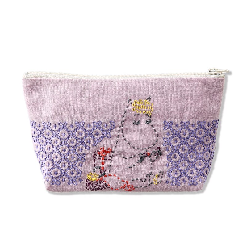 ポーチ スノークのおじょうさん●11×18×4(マチ)cm