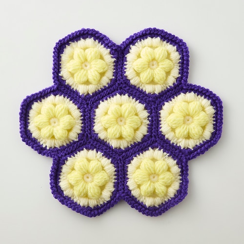 かぎ針編みざぶとん手作りキット