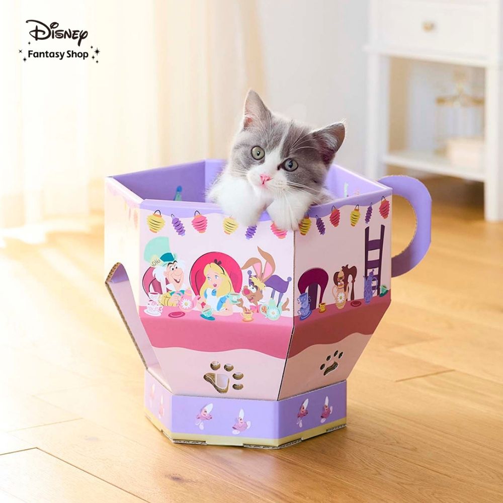 <span style="display:block; text-align:center;">ティーカップ型の猫の爪とぎ「ふしぎの国のアリス」<br>(ディズニー/Disney)</span>ディズニー/Disney <span style="display:block; text-align:center;">ティーカップ型の猫の爪とぎ「ふしぎの国のアリス」<br>(ディズニー/Disney)</span>ディズニー/Disney